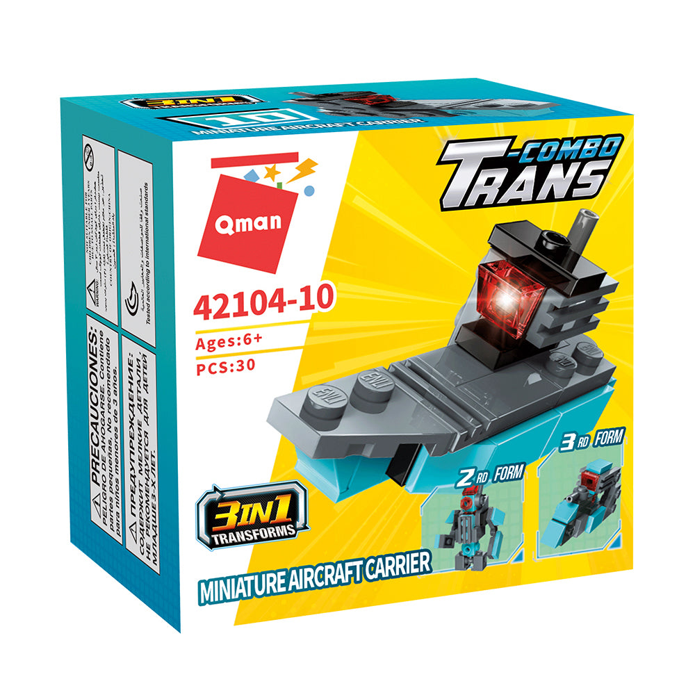Qman Building Blocks Trans-Combo 42104 Voyage Expedition Team