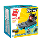 Qman Building Blocks Trans-Combo 42104 Voyage Expedition Team