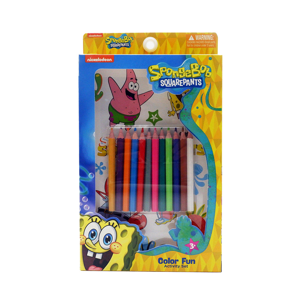 Spongebob Squarepants Color Fun Activity Set Main image