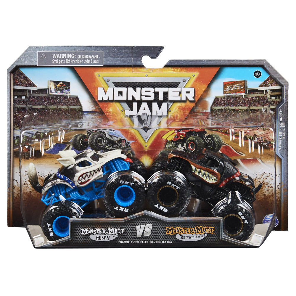 Monster Jam 1:64 2 Pack Die-Cast Car
