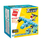 Qman Building Blocks Trans-Combo 42104 Voyage Expedition Team