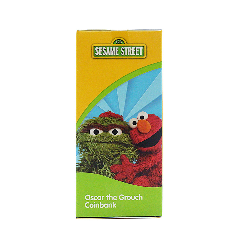 123 Sesame Street Coin Bank - Oscar the Grouch