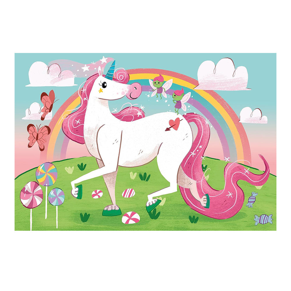 Clementoni 104 I Believe in Unicorn Puzzle (38x27 cm)