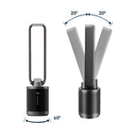 Crane 2-in-1 Air Purifier Bladeless Fan
