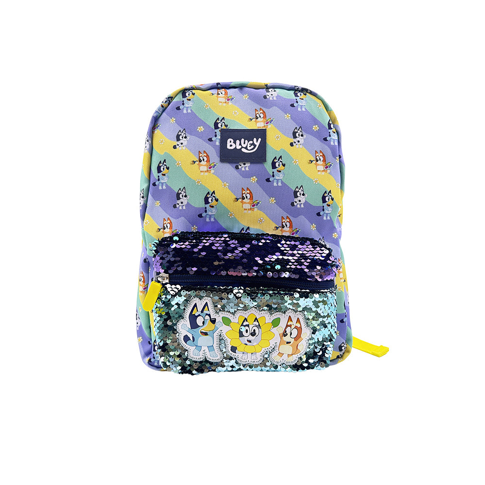 Bluey - Bluey, Bingo & Muffin Sequin Backpack