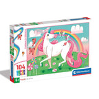 Clementoni 104 I Believe in Unicorn Puzzle (38x27 cm)