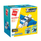 Qman Building Blocks Trans-Combo 42104 Voyage Expedition Team
