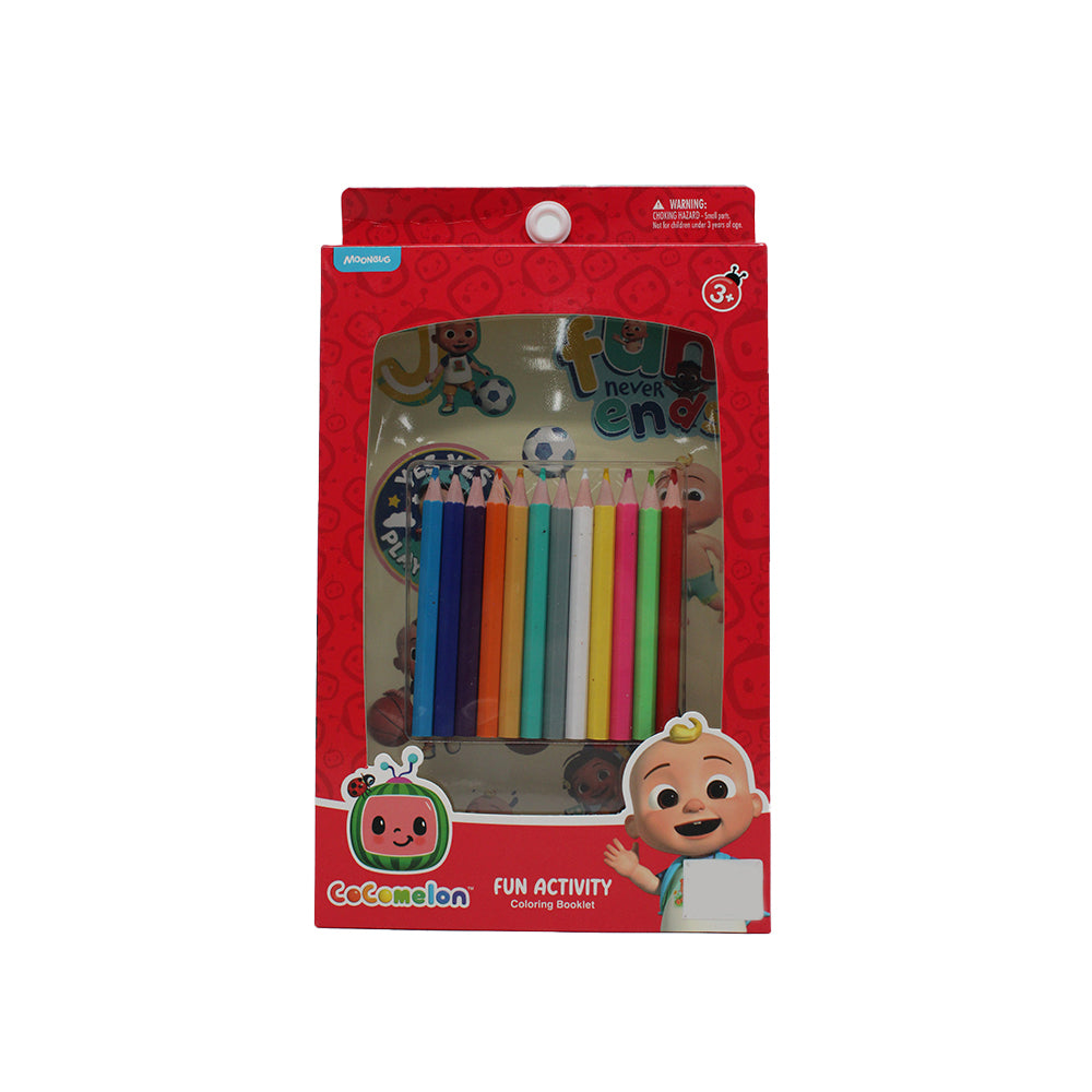 Cocomelon Fun Activity Coloring Booklet