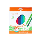 Y-Plus We-Tri Erasable Colour Pencil - 24 Colours