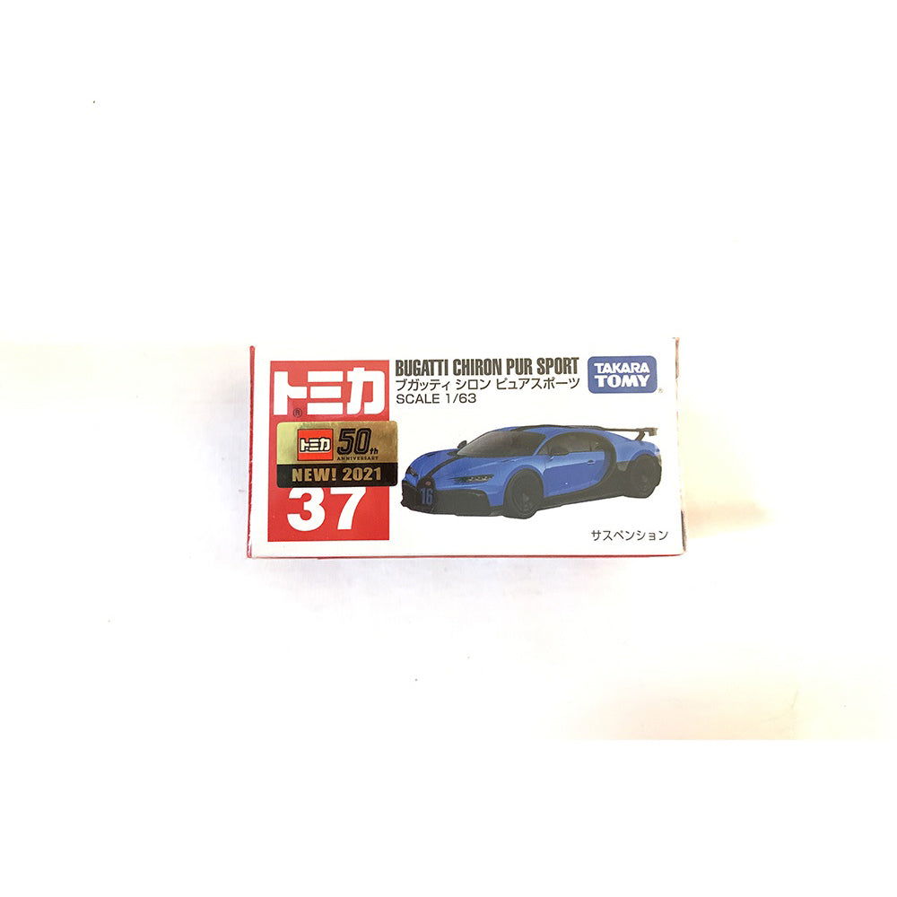 Tomica No. 37 Bugatti Chiron Pur Sport