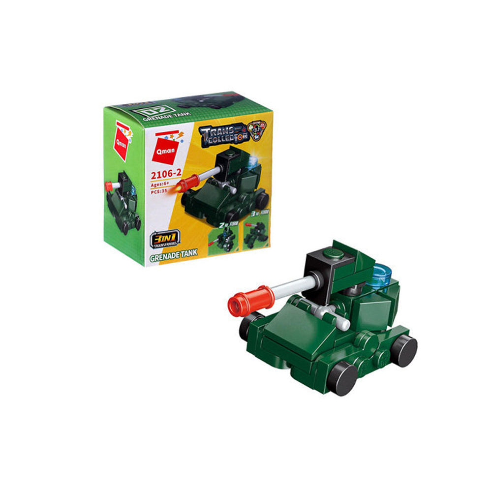Qman Building Blocks Trans-Collector 2106 City Guard