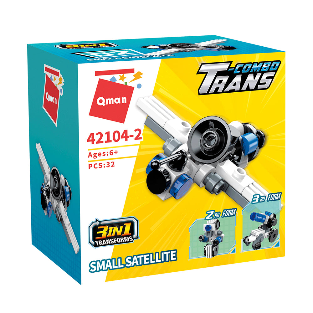 Qman Building Blocks Trans-Combo 42104 Voyage Expedition Team