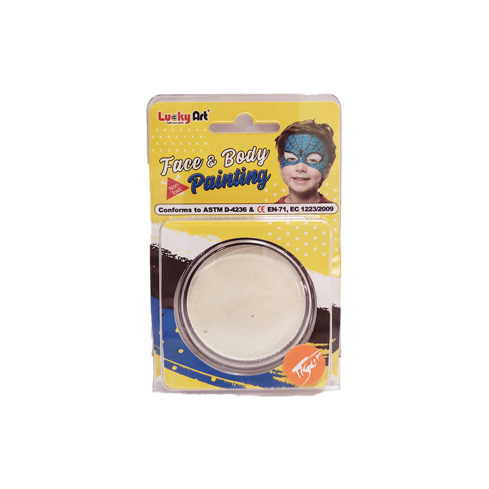 Tiger Lucky Art - Non-Toxic Face Painting 23g White Main image