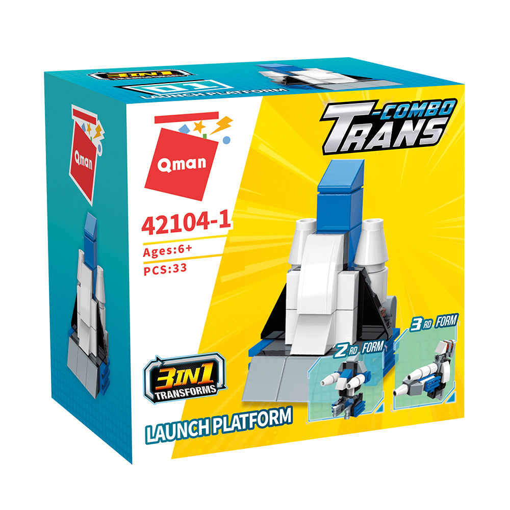 Qman Building Blocks Trans-Combo 42104 Voyage Expedition Team