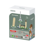 Koco Bricks 02053 World Attractions Big Ben, Ages 6+, Building Blocks 523 Pieces