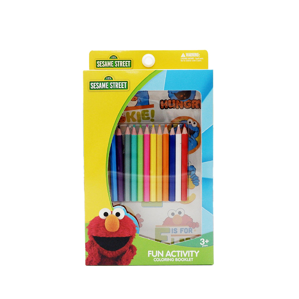 Sesame Street Fun Activity Coloring Booklet Main image
