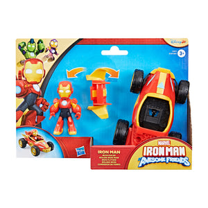 Marvel Iron-Man and his Amazing Friends Iron Man - Iron Racer