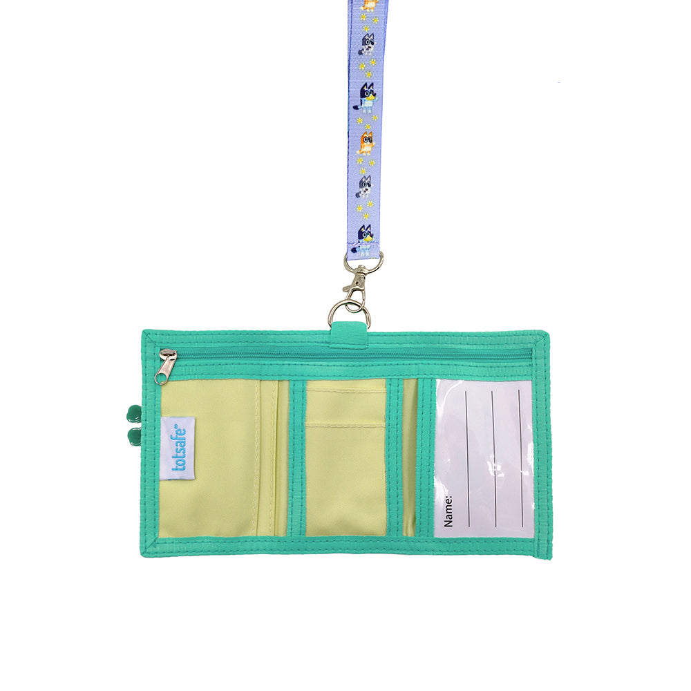 Bluey - Bluey, Bingo and Muffin Wallet with Lanyard