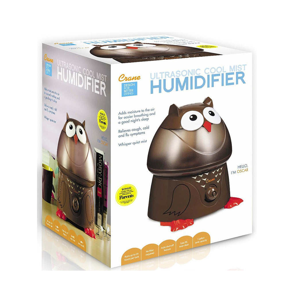 Crane Adorable Oscar the Owl Humidifier