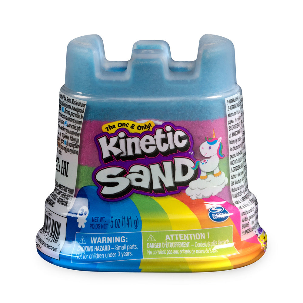 Kinetic Sand Rainbow Unicorn Castle
