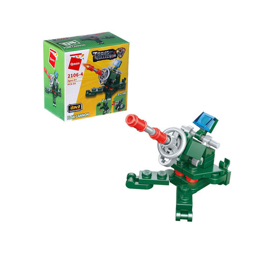 Qman Building Blocks Trans-Collector 2106 City Guard