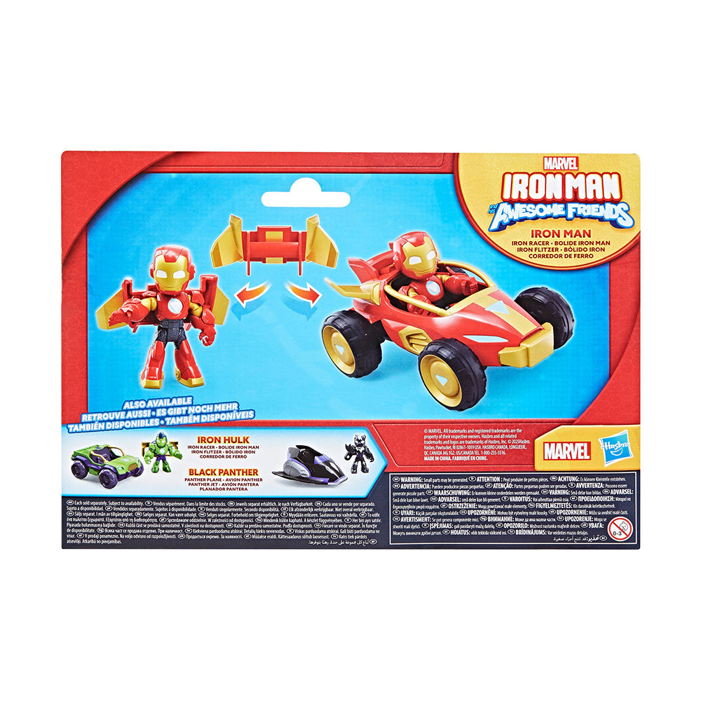 Marvel Iron-Man and his Amazing Friends Iron Man - Iron Racer Secondary image