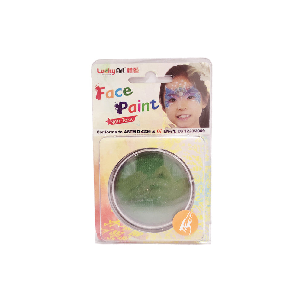 Tiger Lucky Art - Non-Toxic Face Painting 23g Green Main image