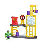 Marvel Spidey and His Amazing Friends Hulk Smash Yard Playset