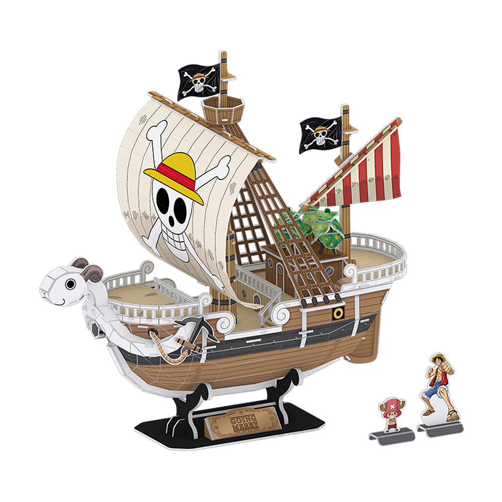 One Piece Going Merry 3D Puzzle, 8+ (96 Pieces)