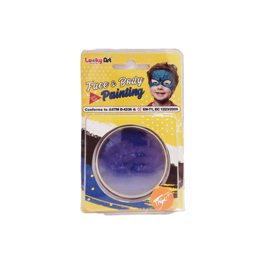 Tiger Lucky Art - Non-Toxic Face Painting 23g Blue Main image