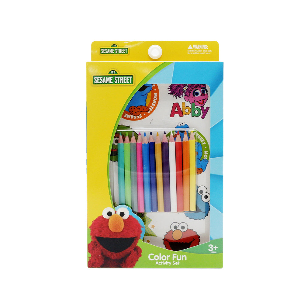 Sesame Street Color Fun Activity Set