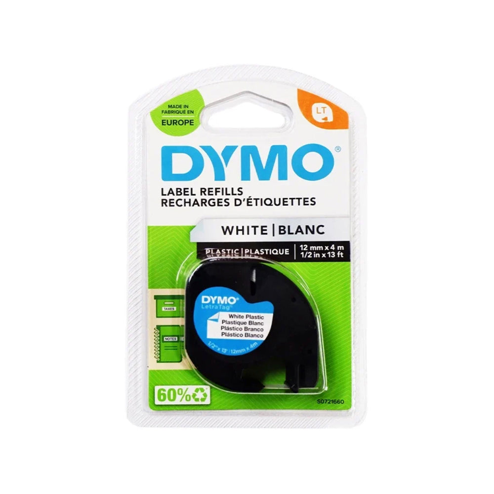 Dymo Label Refills - White Plastic Main image
