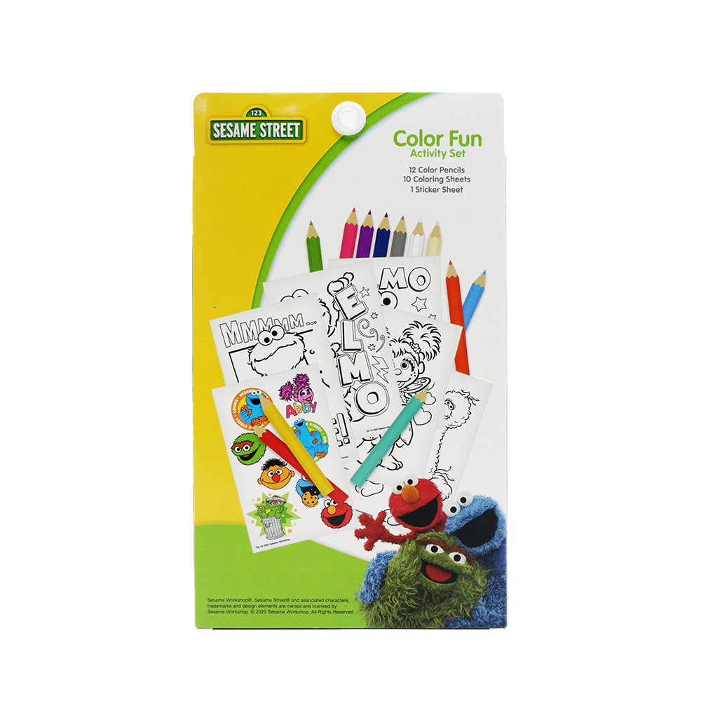 Sesame Street Color Fun Activity Set