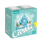 Koco Bricks 02075 Castle Boutique Castle Series, Ice Castle, Ages 6+, Building Blocks 381 Pieces