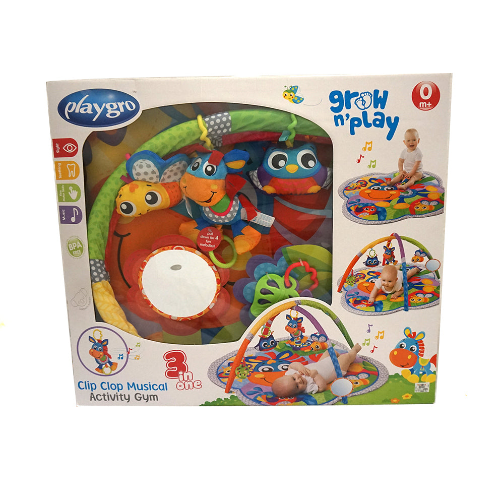 Playgro Clip Clop Musical Activity Gym Main image