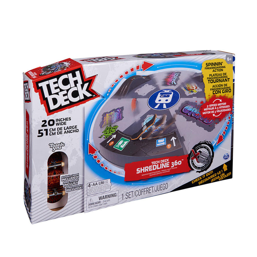 Tech Deck Shredline 360 Motorized Spinning Playset