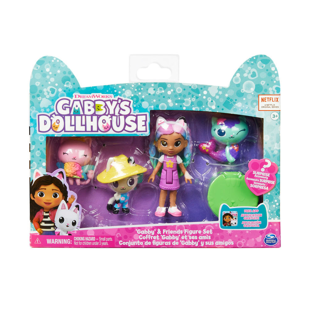 Gabby's Dollhouse - Gabby & Friends Figure Set