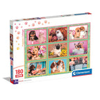 Clementoni 180 Puppies Collage Puzzle (48,5x33,5 cm)