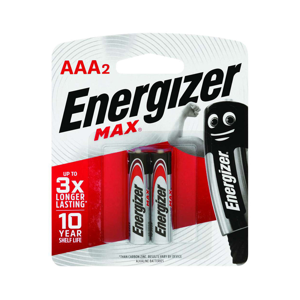 Energizer Alkaline Battery Max AAA (E92BP2) Main image