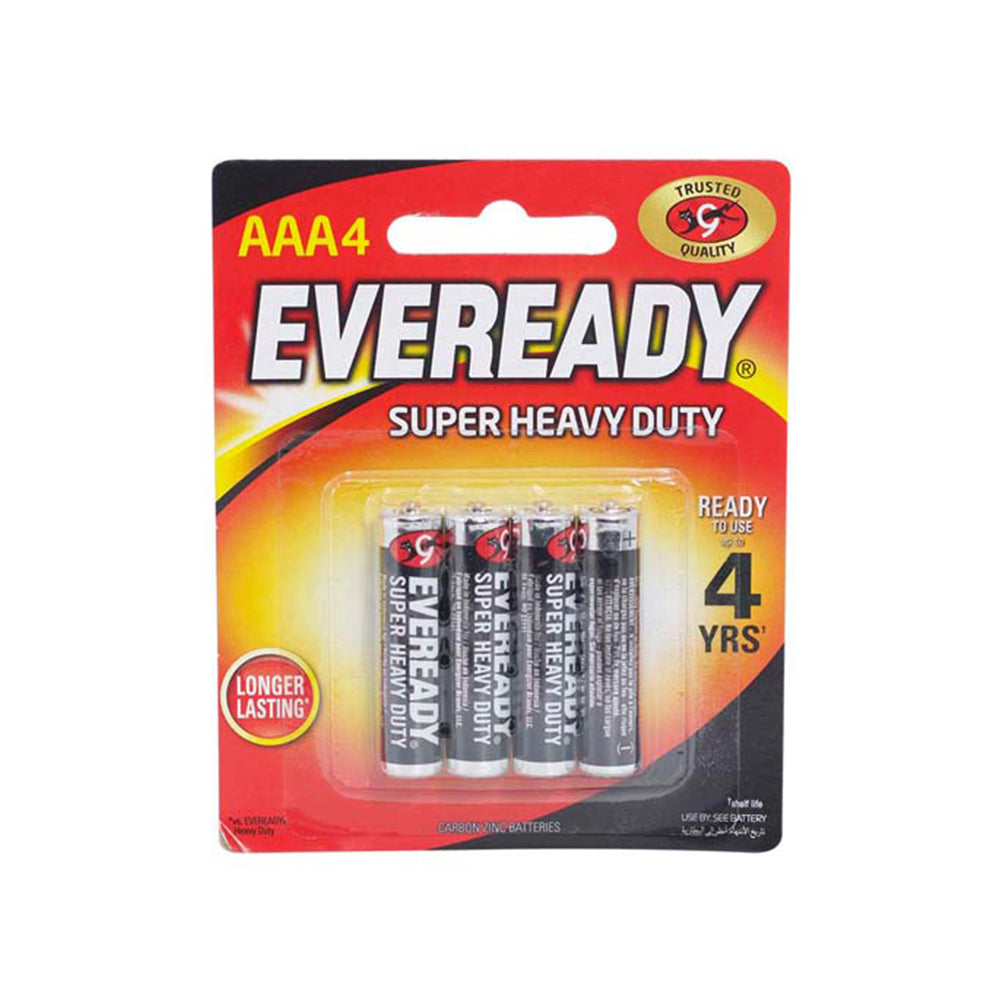 Eveready Super Heavy Duty AAA (1212BP4 ) Main image