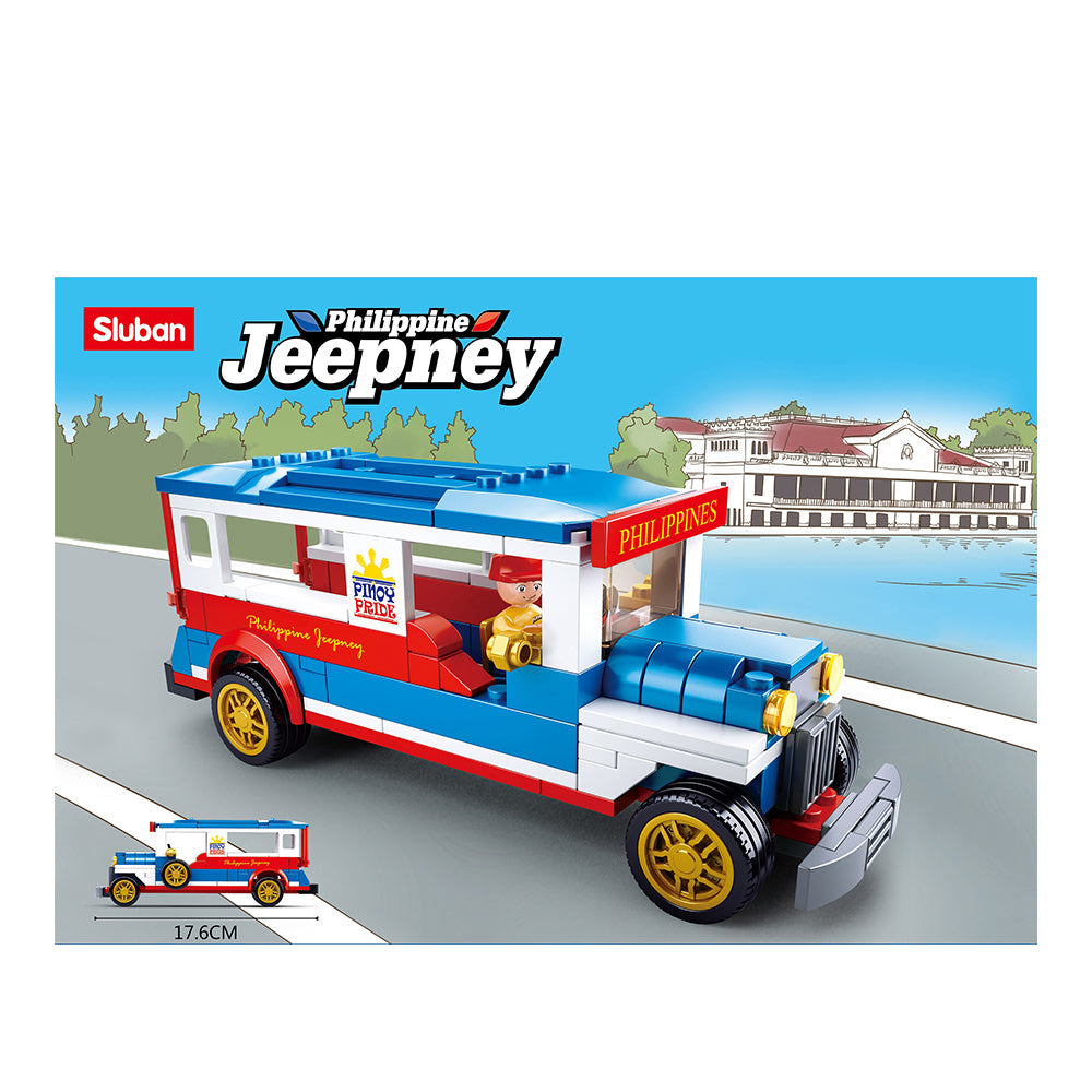 Sluban Model Bricks - Philippine Jeepney Main image