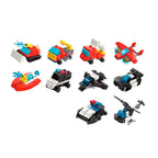 Qman Building Blocks Trans-Collector 2107 Fire Swat