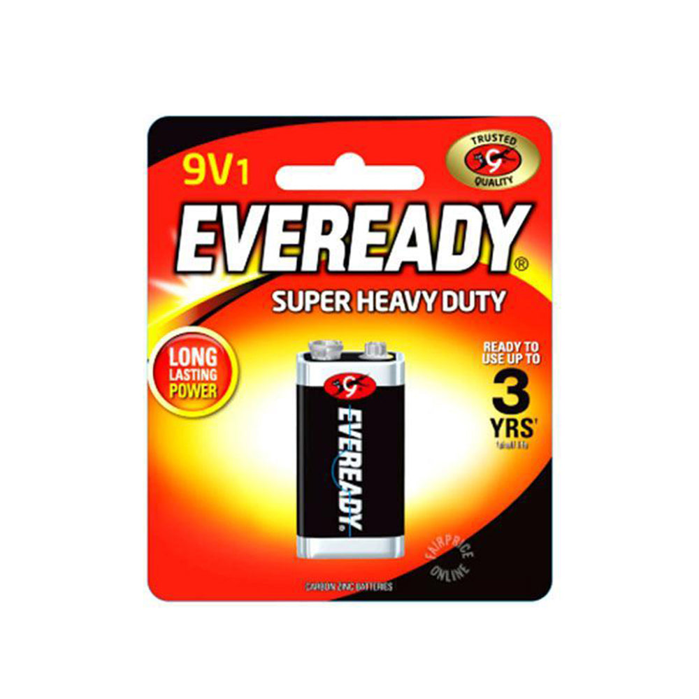 Eveready Super Heavy Duty 9V (1222NP1 BLK) Main image