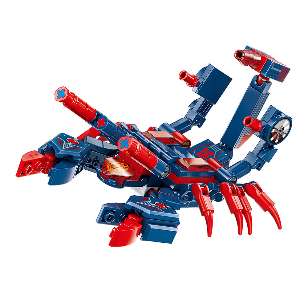 Qman Cube of Mechanical Beasts - Aggressive Type - Red Scorpion With Sharp Claws Secondary image