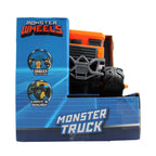 Monster Wheels Big Wheels Engineering Monster Truck with Lights & Sound