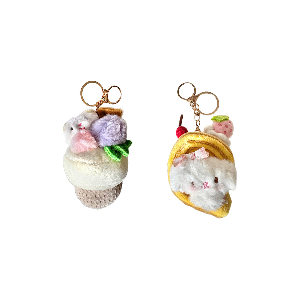 Glamfetti Critter Pals Plush - Bag Charm / Keychain