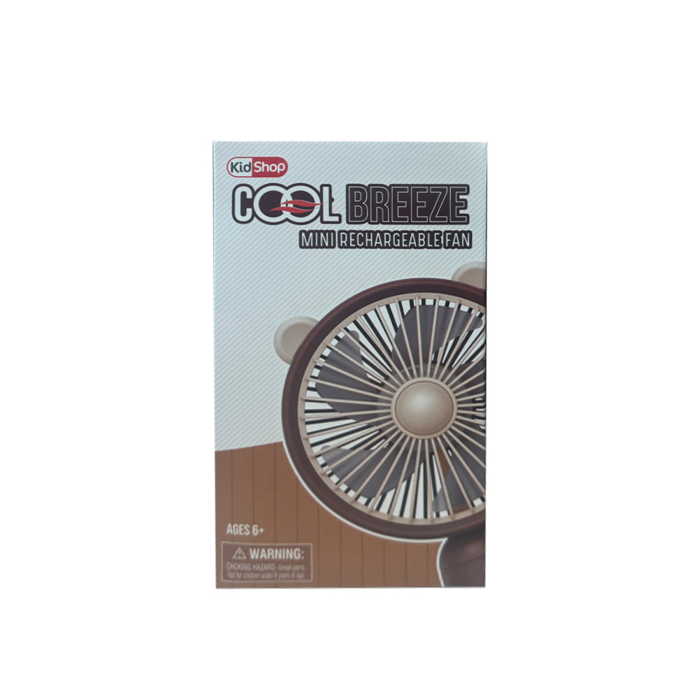 Kidshop Cool Breeze Mini Rechargeable Fan