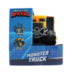 Monster Wheels Big Wheels Engineering Monster Truck with Lights & Sound