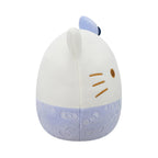 Squishmallows hello Kitty 50th Anniversary 8 Inch Small Plush Toy - Hello Kitty - Blue