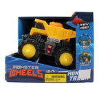 Monster Wheels Big Wheels Engineering Monster Truck with Lights & Sound